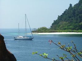 At anchor