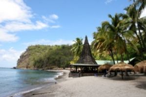 St Lucia beach stop off