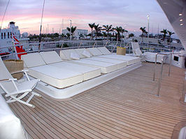 Sun Deck Sunbathing Area