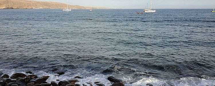 Yacht anchorage in Santa Agueda Bay