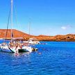 Yacht anchorage off Lobos Island