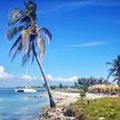 Yacht anchorage off Cayo Blanco