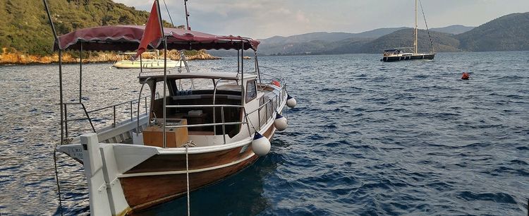 Yachts anchorages in Iskele Bay