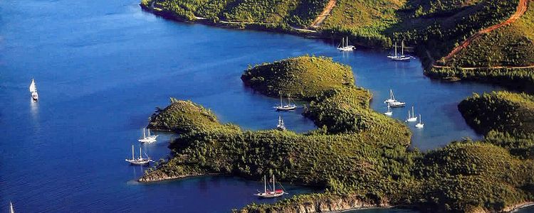 Anchorage in Chanak Bay