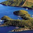 Yacht anchorage in Canak Bay