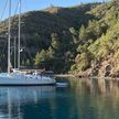 Yacht anchorages at Cape Cicekli