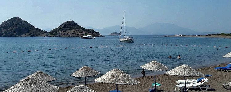 Yachts anchorage in Perili Kosk Bay