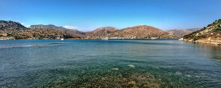 Yacht anchorage in Bulgaz Bay