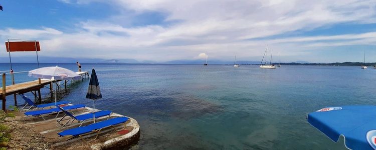 Yacht's anchorage near Notos beach