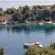 Yacht anchorage in Mavrona Bay