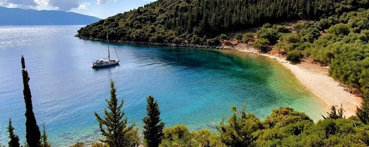 Yacht anchorages in Chorgota Bay