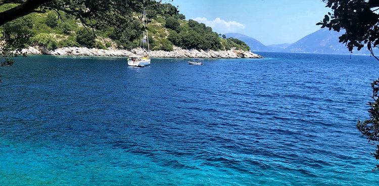 Yacht anchorages in Chorgota Bay