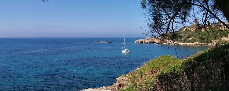 Yacht anchorages in Spartia Bay