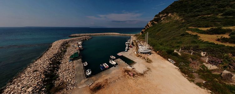 Yacht moorings in Kateleios Fishport