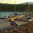 Yacht moorings in Agia Pelagia Fishport