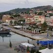 Yacht moorings in Lixouri Fishport