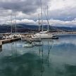 Yacht moorings in Lixouri Marina