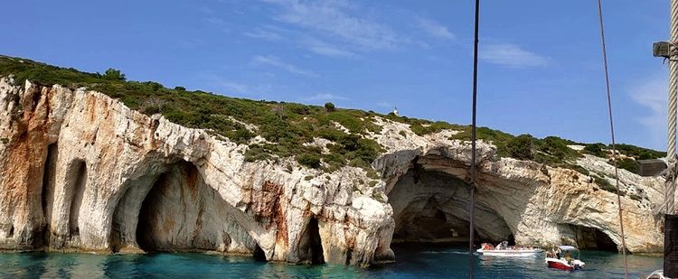 Yacht anchorage in Xigia Bay