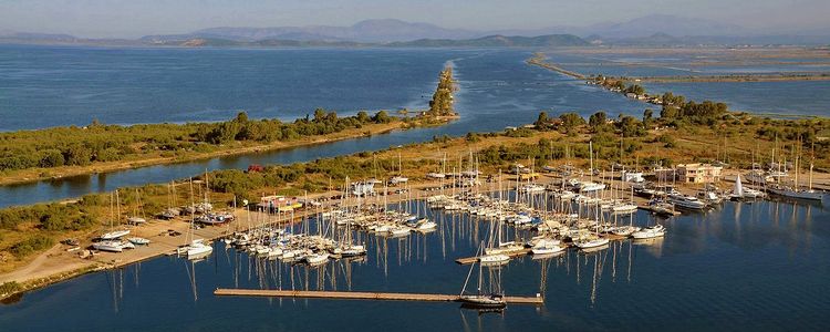 Messolongi Yacht Marina. Patraikos Gulf. Ionian Sea. Greece