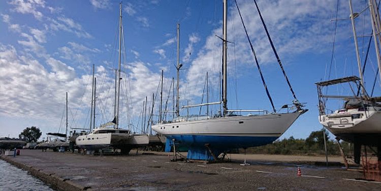 Messolongi Yacht Marina. Patraikos Gulf. Ionian Sea. Greece