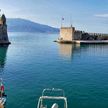 Yacht moorings in Nafpaktos