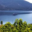 Yacht anchorage in Panormou Bay