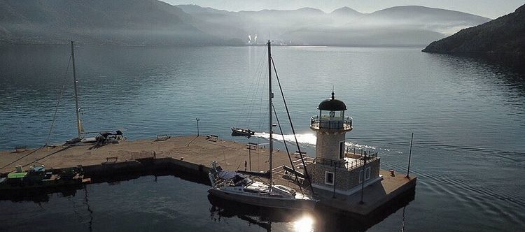 Yacht moorings in Antikyra