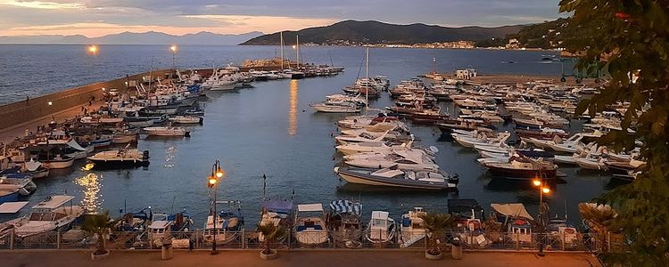 Yacht mooring in Porto di San Marco di Castellabate