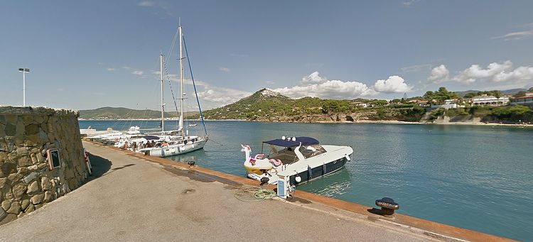 Yacht mooring in Porto di San Marco di Castellabate