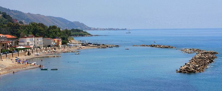 Anchorage near San Nicola Fishport