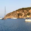 Yacht anchorage in Buon Dormire Bay