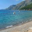 Yacht anchorage in an unnamed bay near Scario