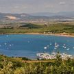 Yacht anchorage in Baratti Bay