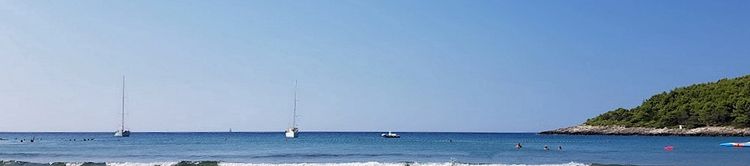 Yacht anchorages in Przina Bay