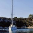 Yacht anchorage in Toplis Bay