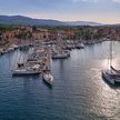 Yachts mooring in ACI Marina Vrboska