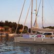 Yacht mooring at Vrboska waterfront