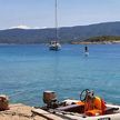 Yacht anchorage at Zecevo Island