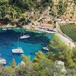 Yacht anchorage in Brusje Bay