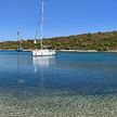 Yacht anchorage in Duga Bay