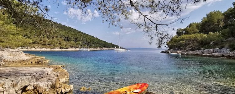 Yacht anchorage in Parja Bay