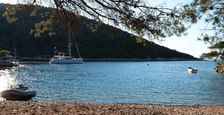 Yacht anchorage in Parja Bay