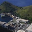 Yacht mooring at Ottley Hall Shipyard