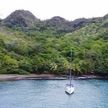 Yacht anchorage in Petite Bay