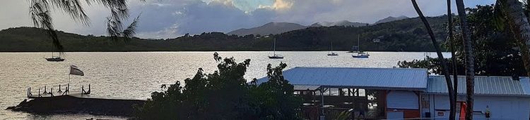 Yacht anchorage in Etienne Bay