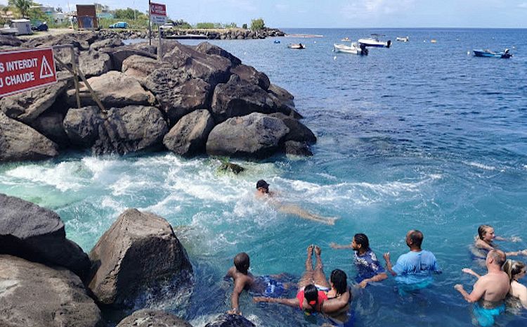 Hot Springs in Bouillante Bay