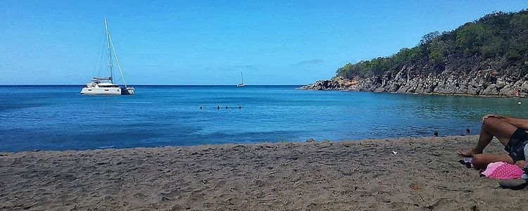 Yacht anchorage in Little Bay