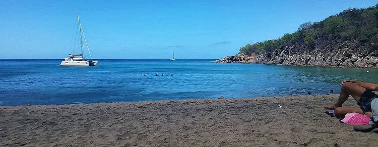 Yacht anchorage in Little Bay