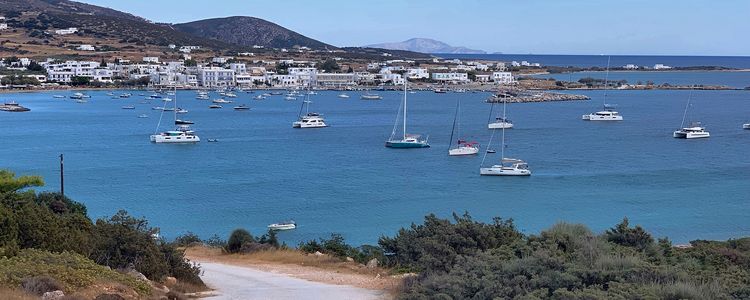 Yacht moorings in Alyki