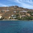 Yacht anchorage in Agios Dimitros Bay